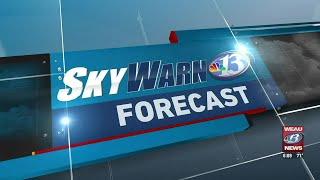 SkyWarn 13 Forecast 7/26/2023 6 a.m.