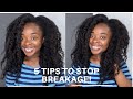 5 TIPS TO PREVENT NATURAL HAIR BREAKAGE