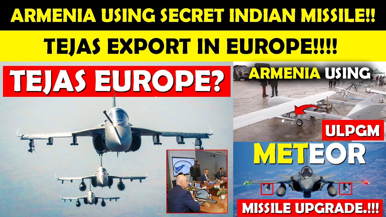 Indian Defence News:Tejas vs Phantom!,Armenia Ka Secret Indian Weapon ,Meteor Missile Upgrade