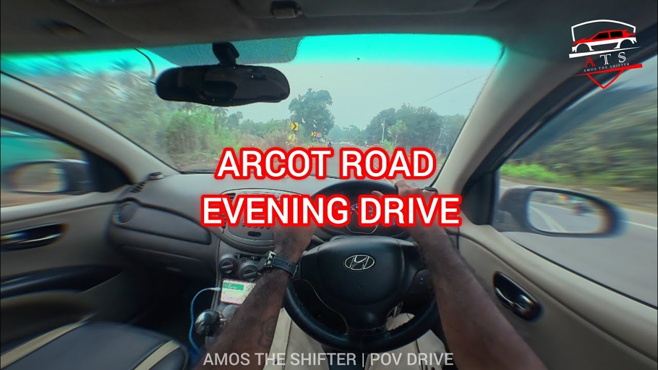 Hyundai i10 POV Drive | Evening Ride on Arcot Road | Real Driving Experience 