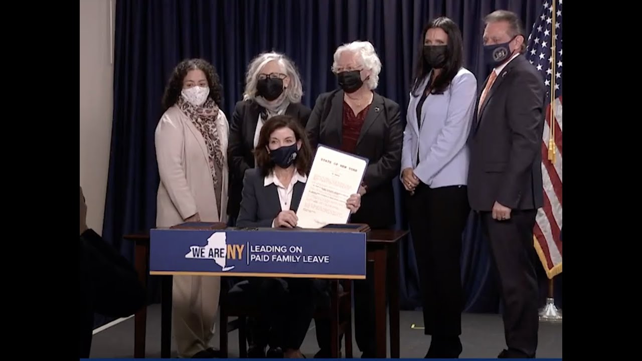 Governor Hochul Signs Legislation Expanding New York State's Paid Family Leave