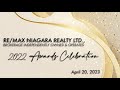 2022 remax niagara awards celebration