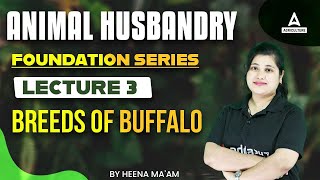 Breeds of Buffalo in India | Foundation Lecture #3 | Animal Husbandry Course | By Heena Naithani