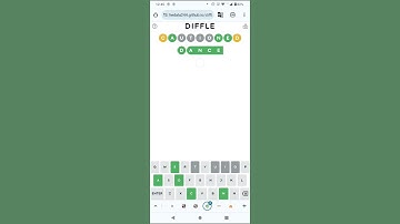 Wordle of unknown length! (Diffle puzzle for 24 Mar 24) #puzzlegame #speedsolving #wordgames #words