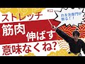 ストレッチ 筋肉伸ばす意味なくね？【第12話】