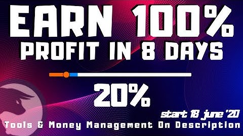 100% Profit in 8 Days | 20% Done | start 18 june 