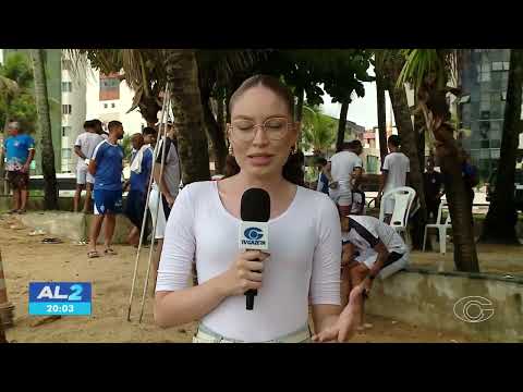 CSA treina na praia e mira clássico contra o ASA - 14/04/2026