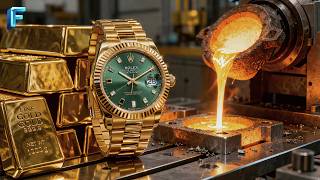 Inside The 85,000 Rolex Factory The Secret Process Of Transforming Raw Gold Into Icons