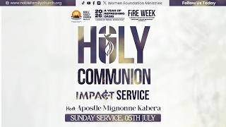 Impact service (Holy communion) A Year of Refreshing Oasis (Exodus 15:27 ) - Host Apostle Mignonne