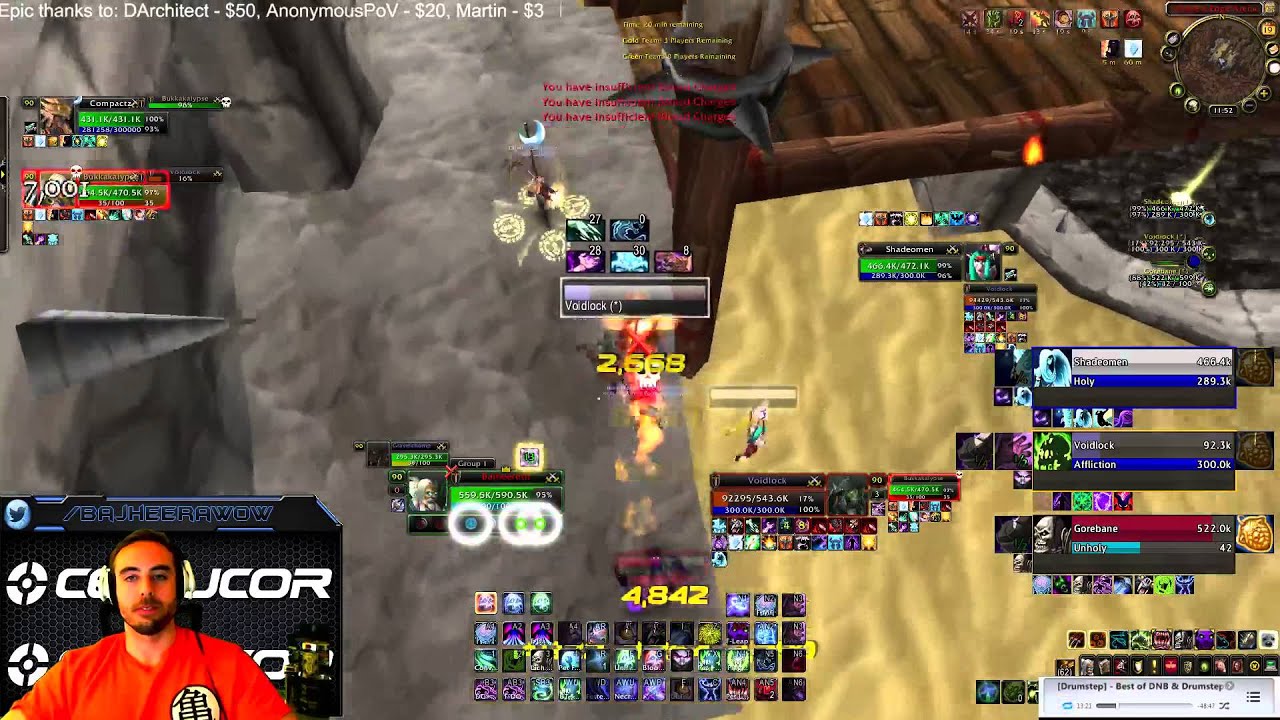 Bajheeroth - "THIS GUY'S DEAD DUDE!!!" - DK 1-SHOT BURST :D