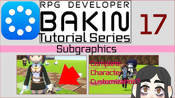 Getting Started in RPG Developer BAKIN:  Subgraphics