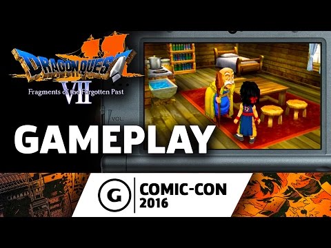 Dragon Quest VII Gameplay at Comic-Con 2016