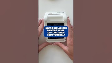 How to replace printing paper in SumUp Solo + printer | Entrepreneur Hero