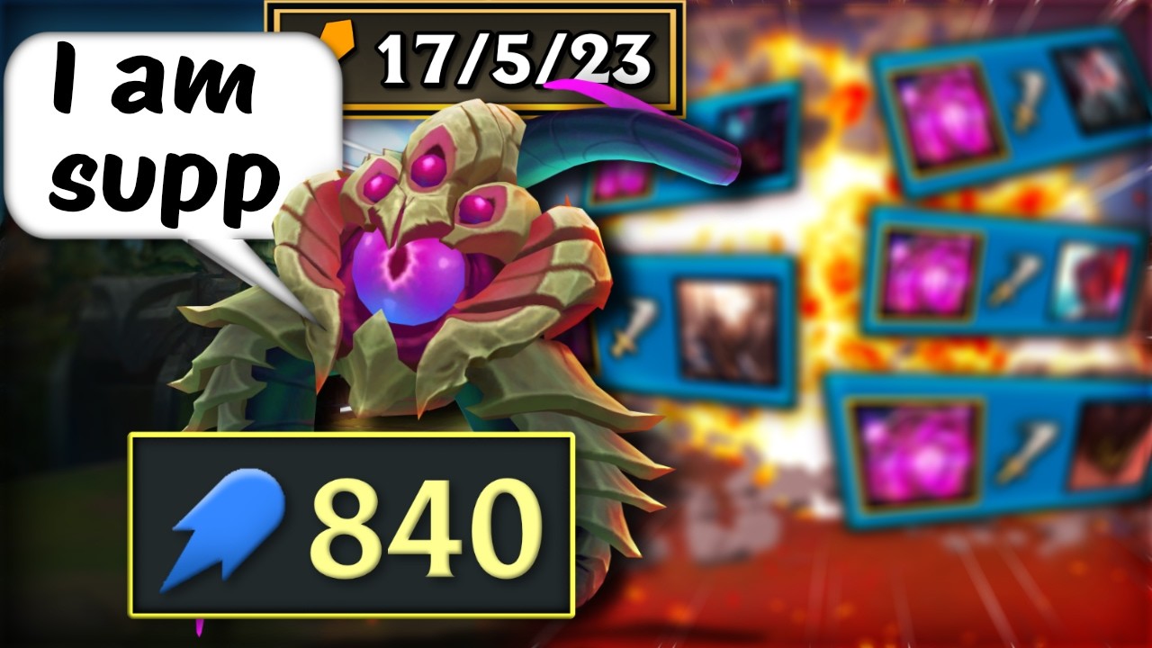 YES RIOT, VEL'KOZ IS ABSOLUTELY A 