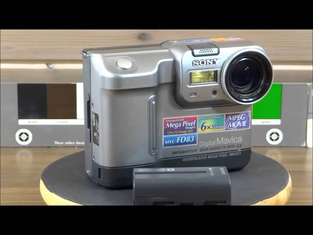 Sony Digital Marvica MVC-FD83 - YouTube