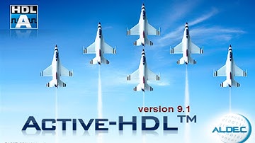 Quick Setup Active-HDL 9.1 (for beginners)