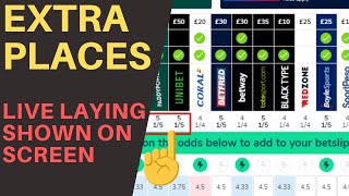 Download Each Way Matched Betting | Laying Extra Places | Live Lays Shown Video MP3 Each Way Matched Betting | Laying Extra Places | Live Lays Shown