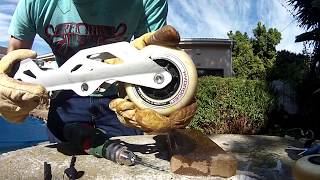 Inline Skating: Drilling Bolts Out Your Frames