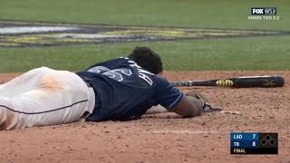 Rays Win Game 4 on Walkoff Error by Dodgers | 2020 MLB World Series