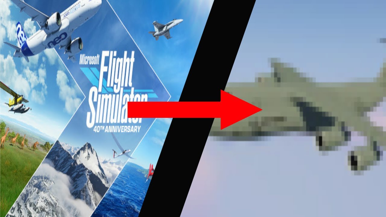 Minecraft Flight Sim Making MICROSOFT FLIGHT SIMULATOR In MINECRAFT! - YouTube