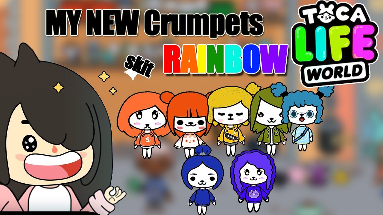 Рисунки крампеты в тока бока