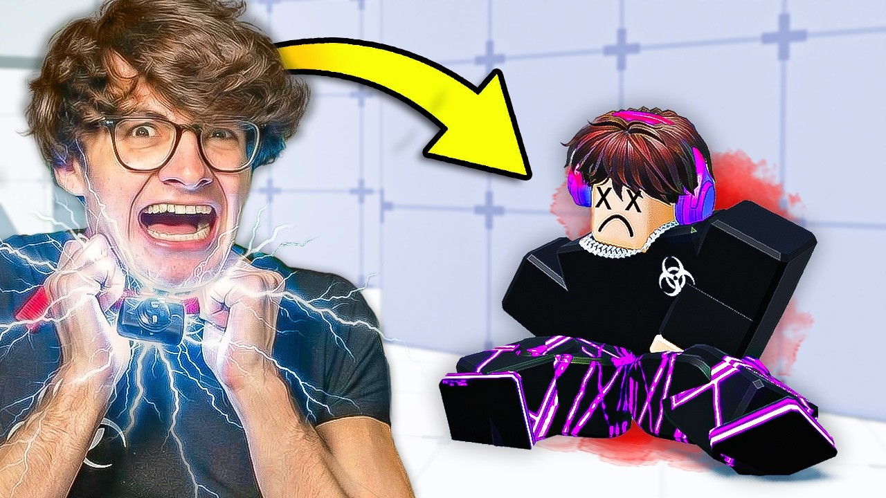 Fooling My Friend With SHOCK COLLAR In Roblox!!