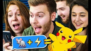 POKEMON EMOJI CHALLENGE ! 🤣 Miss Jirachi, Ptikouik, Newtiteuf & Loïck