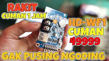 RAKIT RUNNING TEXT FULL COLOR CONTROLLER HD-WF1 | JANGAN SAMPE SALAH PAHAM BISA RUGI