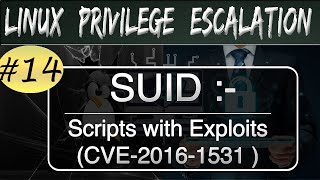 Linux Privilege Escalation : SUID scripts with known Exploits  ||cve-2016-1531||