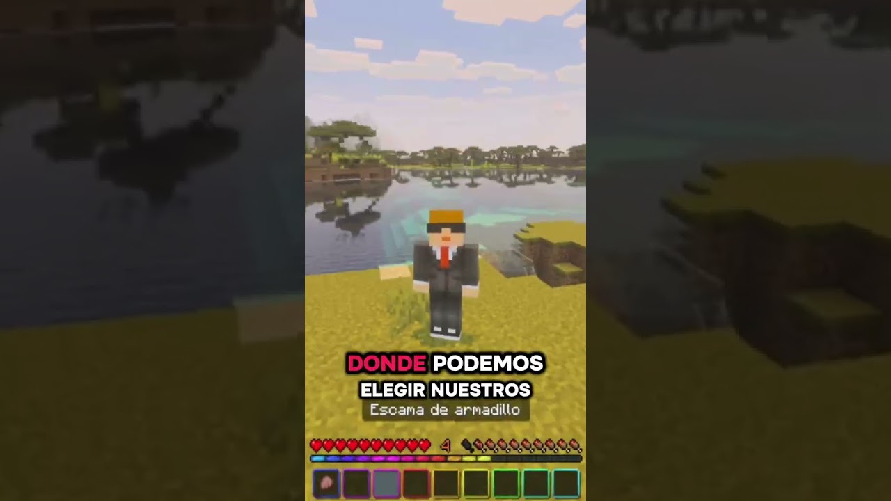 UI RGB en Minecraft Bedrock 1.21 