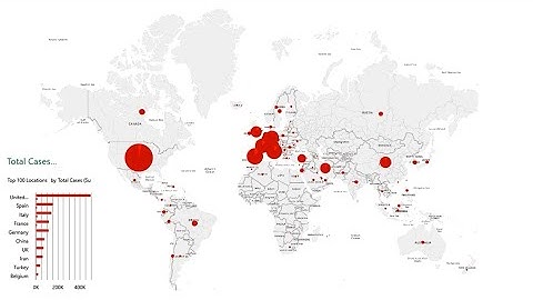 3D Map in Ms Excel || Corona Virus Spread