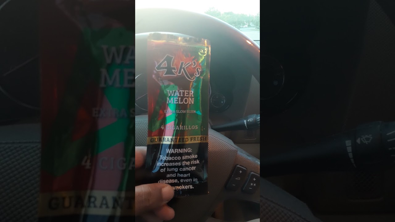 Watch 4 k's WATERMELON CIGARILLOS REVIEW on YouTube Watch 4 k's WATERMELON CIGARILLOS REVIEW on YouTube