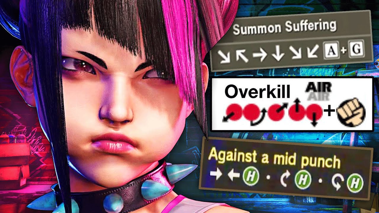 The Most Difficult Fighting Game Inputs!