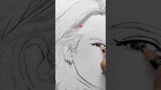 rate this out of 10 ❤️ #shorts #youtubeshorts #art #sketch #kendalljenner