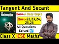 Tangent And Secant Que22 23 24 25 26 Das Gupta Banerjee Class10 Icse mp3