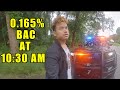 Man Blows 0.165% BAC at 10:30 AM