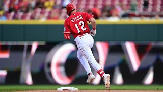 Spencer Steer hits go-ahead homer in the 8th