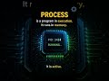 “Process vs Program 🤯 Explained in 20 Seconds” #learntechvisually #facts #techshorts #viralshorts