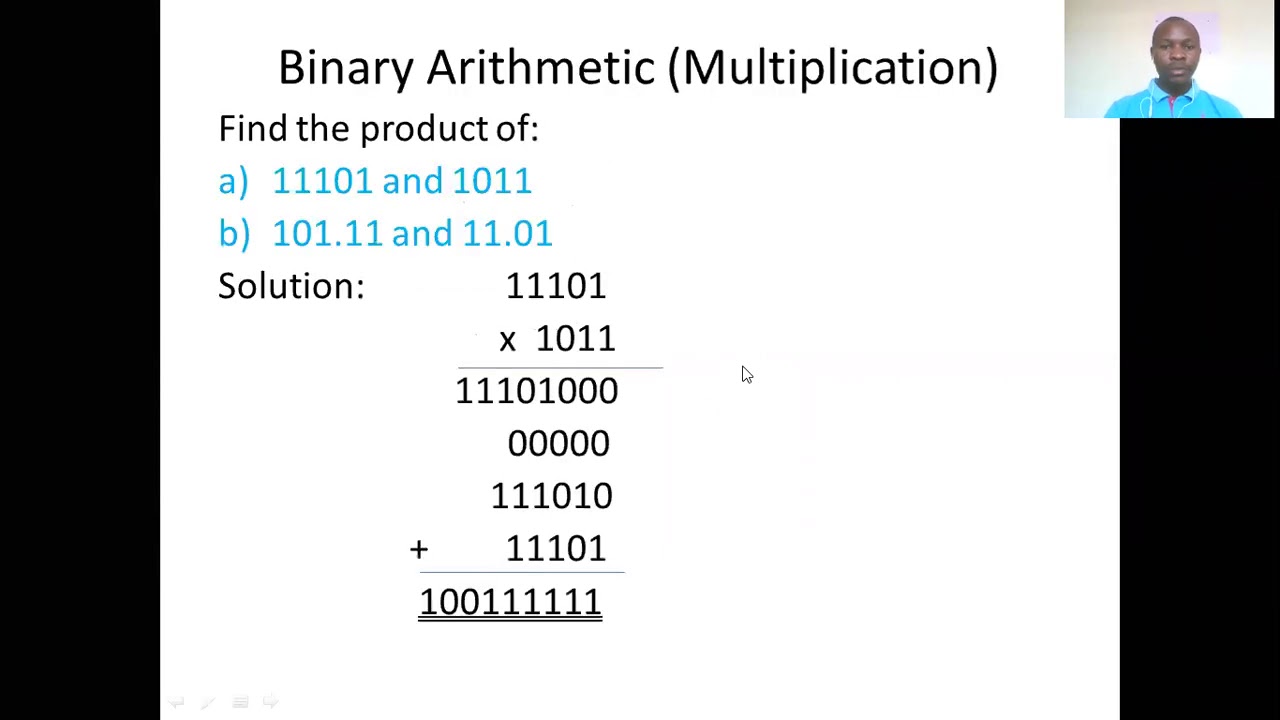 Lecture 1.3 Binary Arithmetic 1 - YouTube