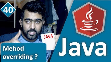 Java Tutorial for Beginners Series 2016 -  method overriding in Java # 34