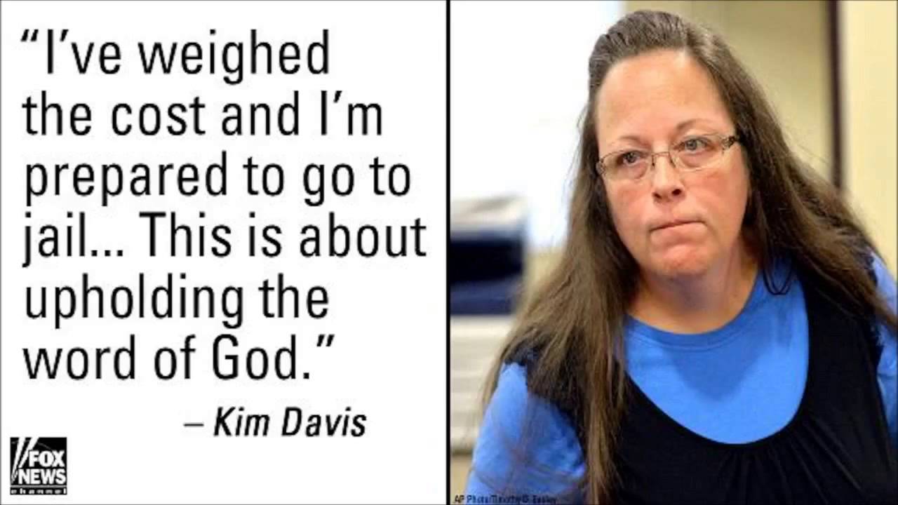 Kim Davis and Christian Persecution: ChristianMirror.Net