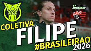 [Série A '26] Coletiva Filipe Luís | Pós-Jogo Vitória 1 X 2 Flamengo | TV ARTILHEIRO