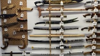 PROMO BELI 1 GRATIS 1 - KATANA PEDANG GOLOK DAN PISAU !!