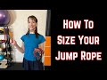 How to size your jump rope