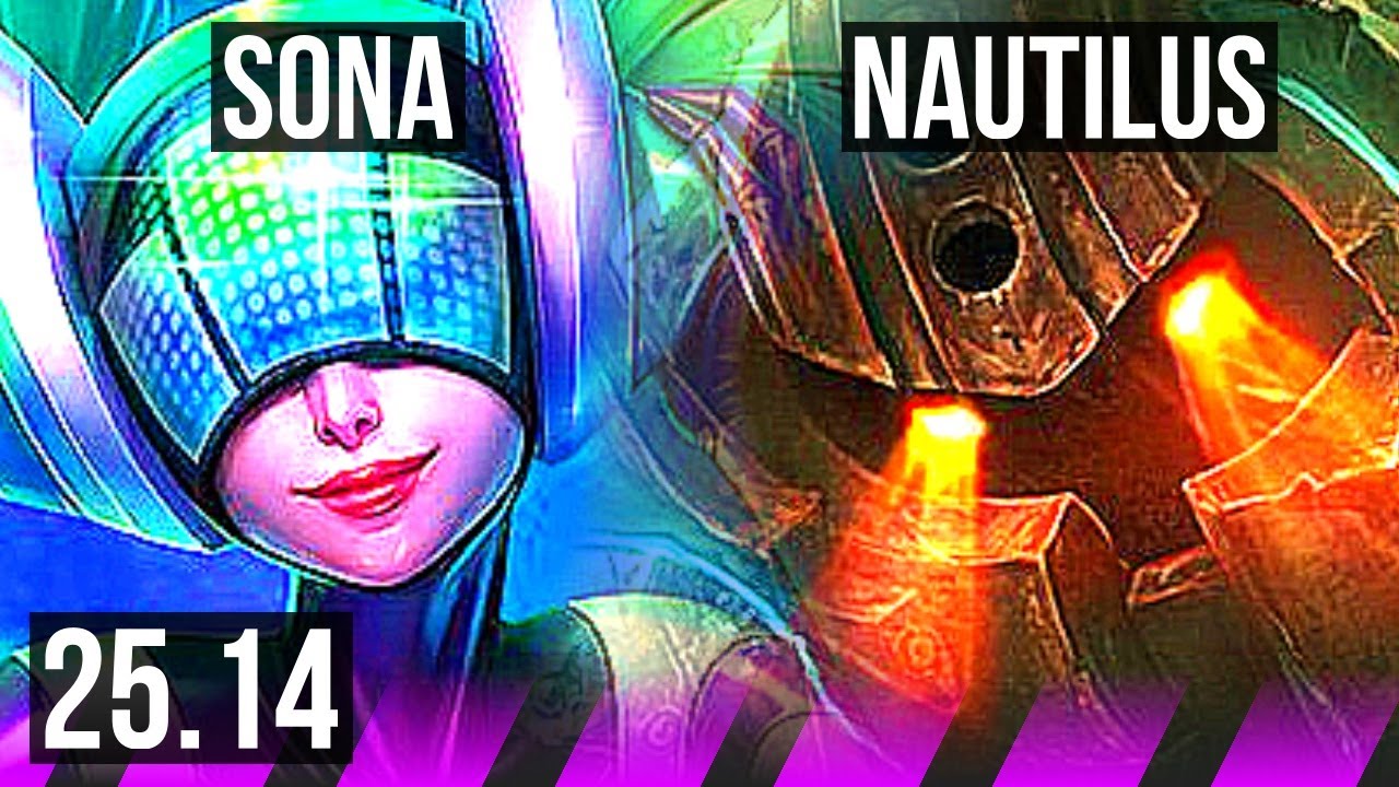 SONA & Varus vs NAUTILUS & Kai'Sa (SUP) | 21k DMG, Dominating | EUW Master | 25.14