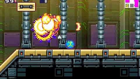 Metroid Fusion Charge Beam Bossfight