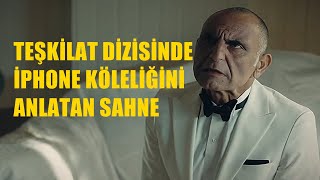 Teşki̇lat Dizisinde İphone Köleliğini Anlatan Sahne