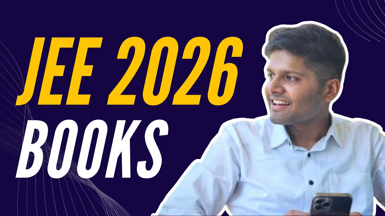 JEE 2026: Best Books to get IIT in 1 Year (by AIR 1)🔥 - YouTube