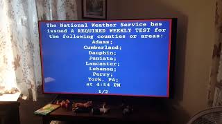 Xfinity EAS (Required Weekly Test) 11/8/22