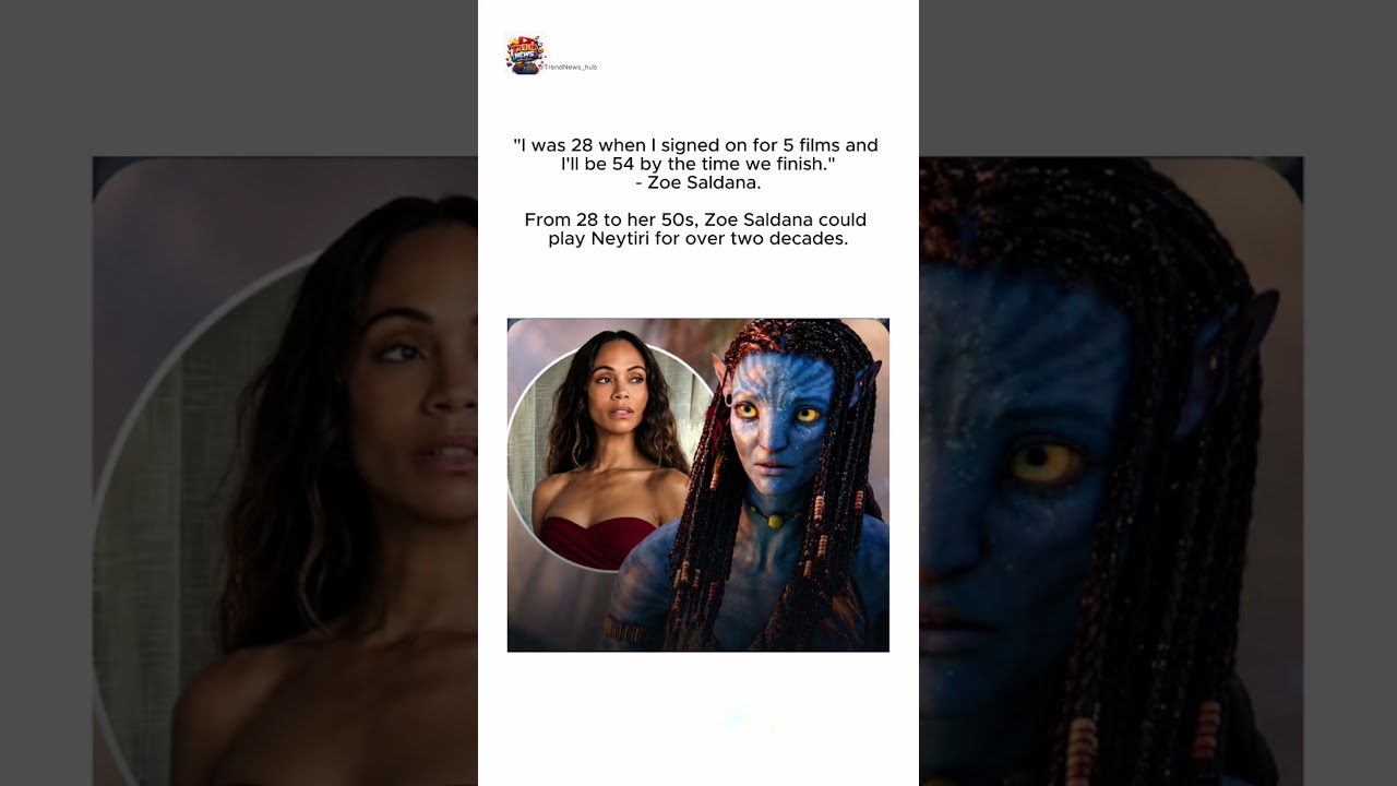 Over 2 decades 😎😭😳#shorts #viralshorts #zoesaldana #neytiri #movie